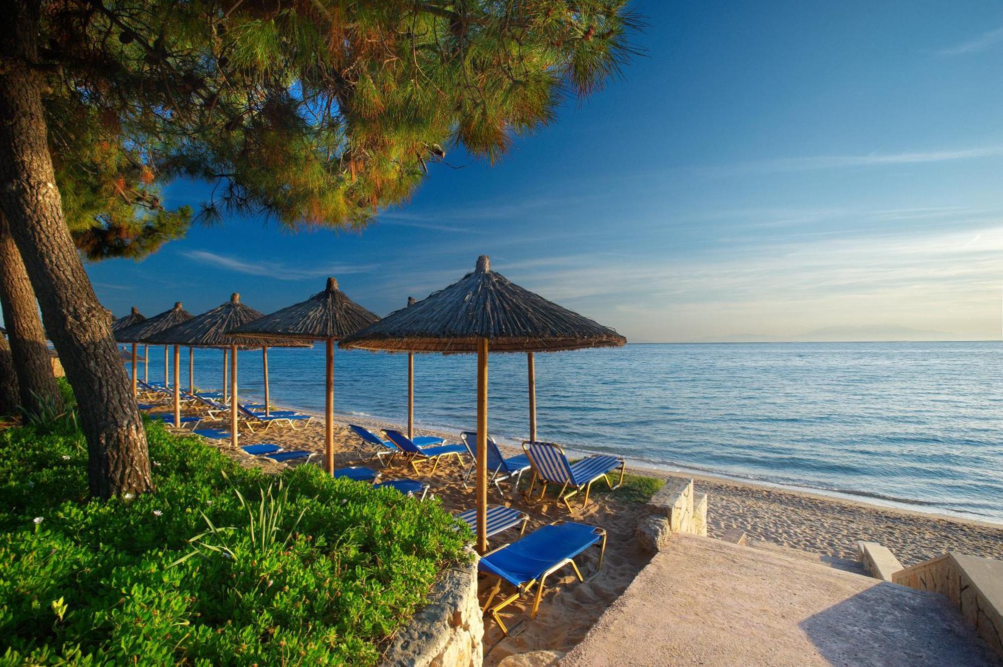 Portes Beach Hotel Nea Poteidaia Exteriör bild